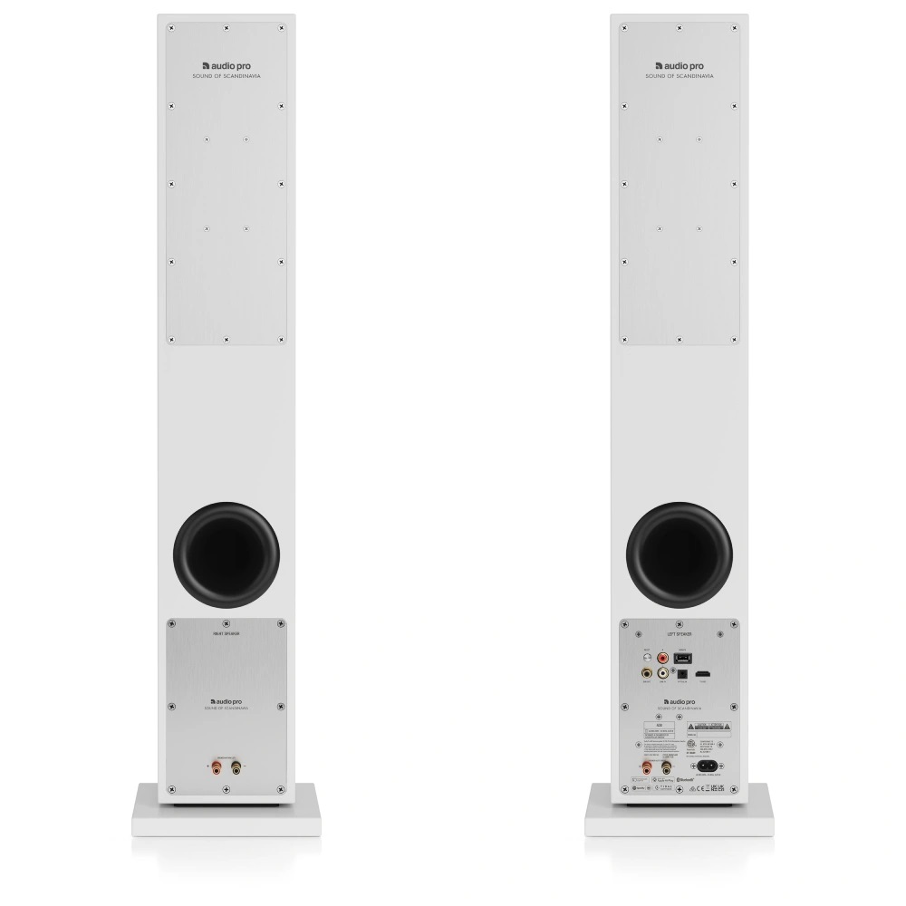 Audio Pro A38 Aktif Kule Tipi Akıllı Ev Hoparlör Seti - Beyaz - (Çift)