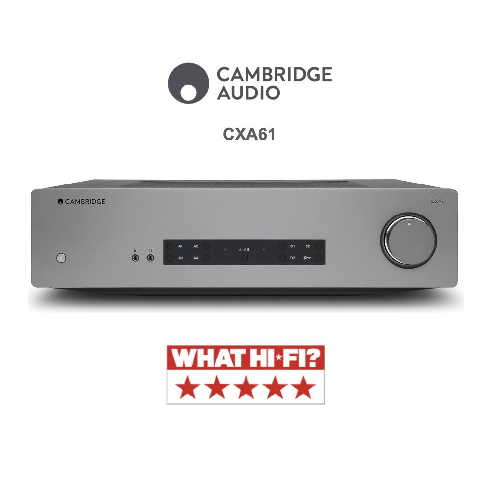 Cambridge CXA 61 Luna Grey DAC-Amfi