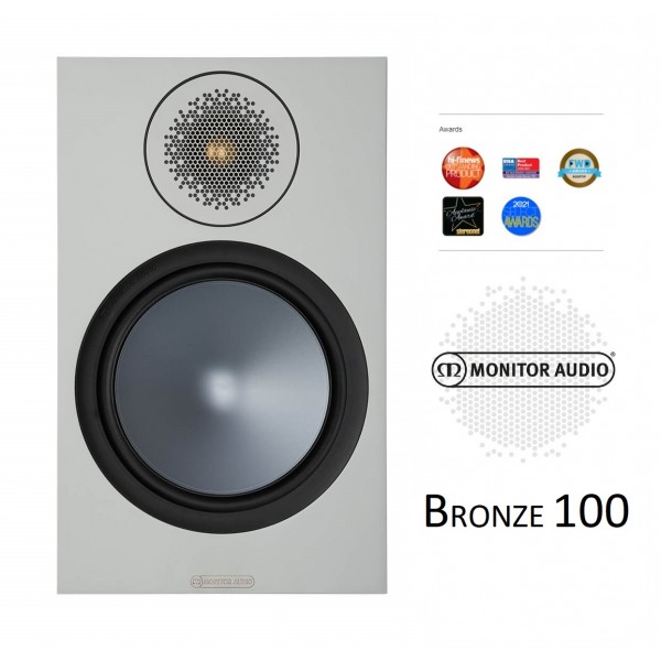 Monitor Audio Bronze 100 Bookshelf Speaker 6G Ceviz
